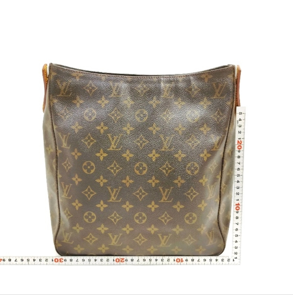 Louis Vuitton LV Shoulder Bag Looping GM Brown Monogram - Picture 2 of 9